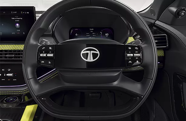 Tata Harrier steel structure for safety